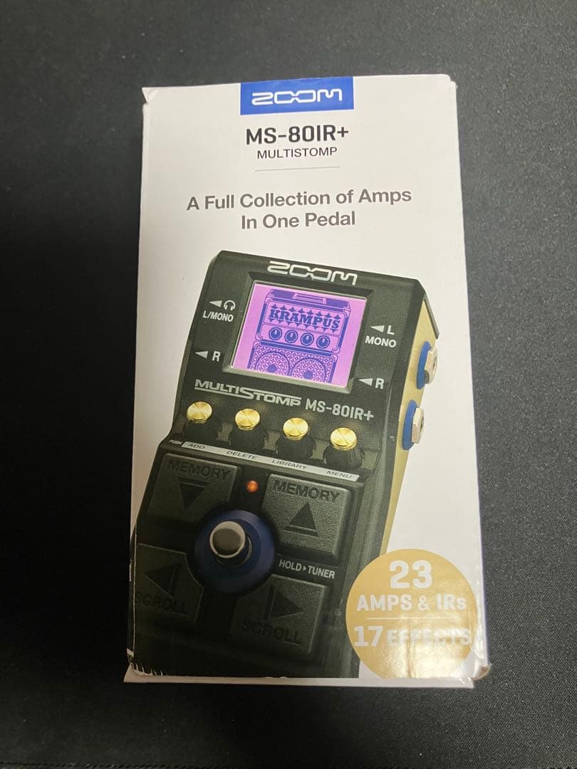 ZOOM MS-80IR+ マルチエフェクター　　nano block付き