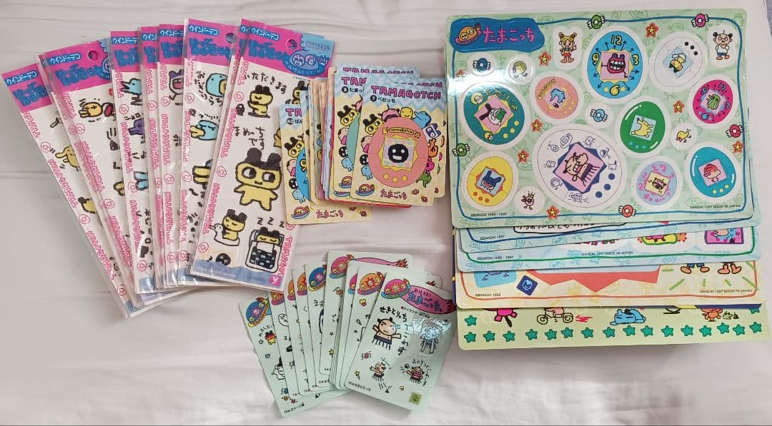 平成レトロ 【当時物】 特大！まとめ売り！ たまごっち シール カード セット
