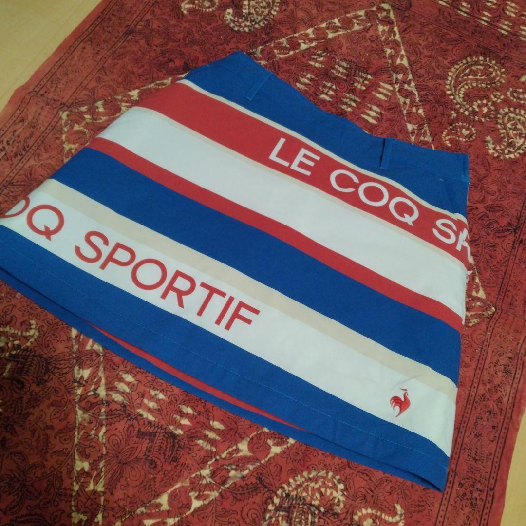 Sale❤LECOQ SPORTIF ストライプ ベスト スカートセット