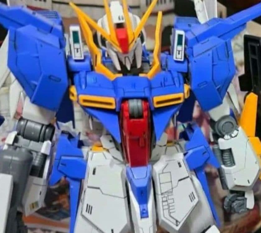 キュベレイダムドmg・エアブラシ塗装・ガンプラ美品！
