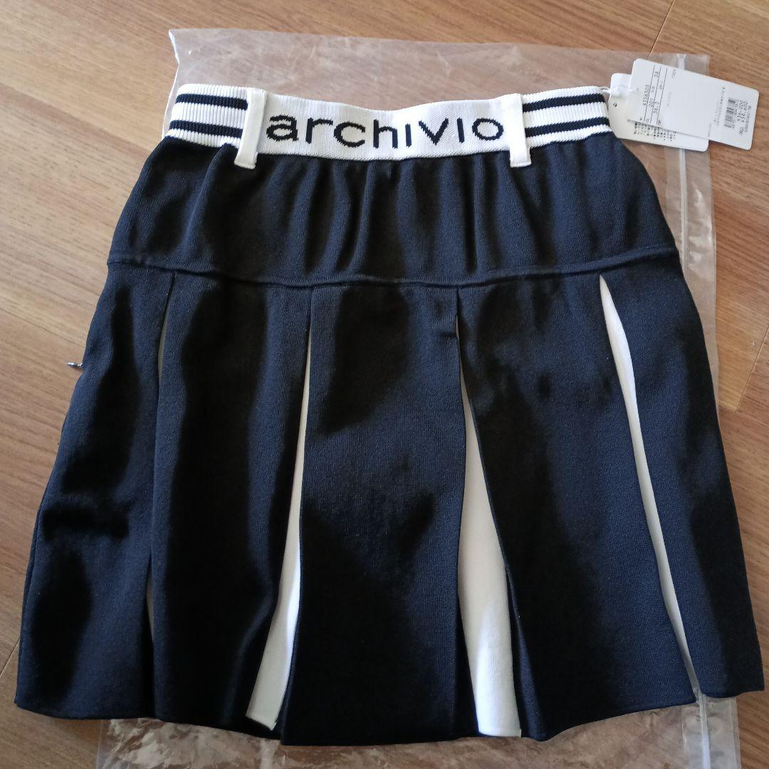 archivio ネイビー スカート サイズ38　ゴルフ