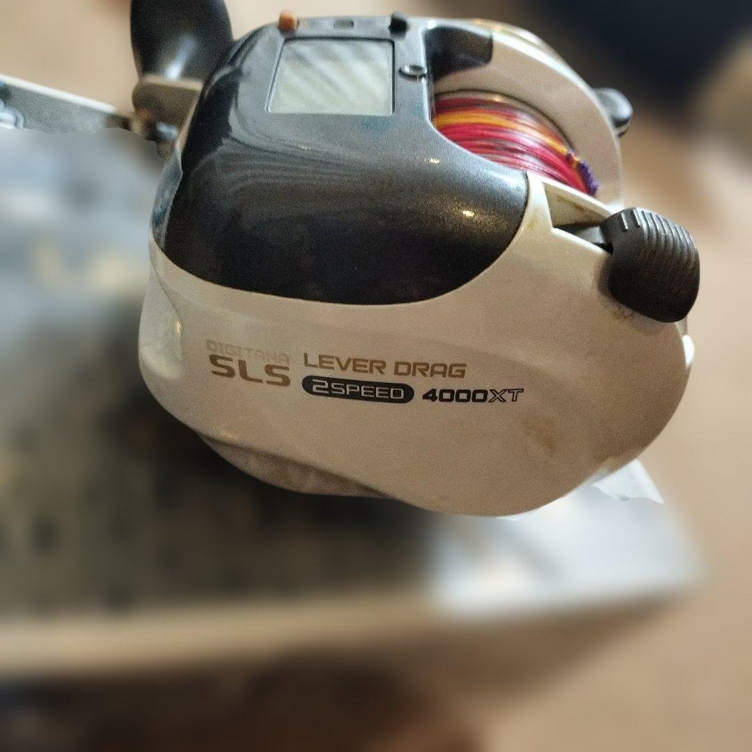 リール SHIMANO LEVER DRAG 2SPEED 4000XT