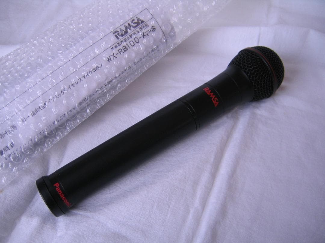 RAMSA WX-RB100K 美品800Mhz B帯ワイヤレスマイク定価21万