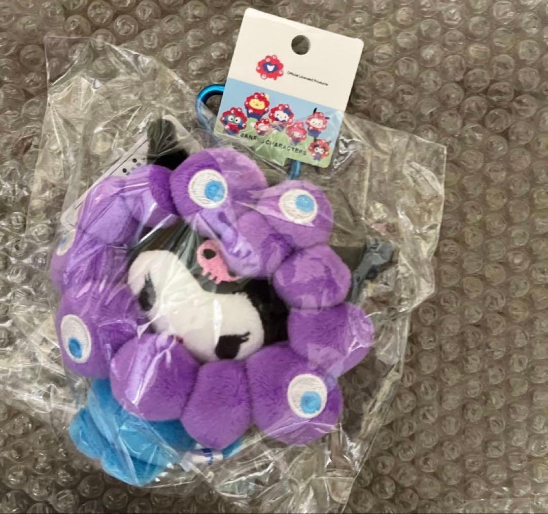 万博　ミャクミャク　サンリオ　クロミ　ぬいぐるみ　キーホルダー　カラビナ