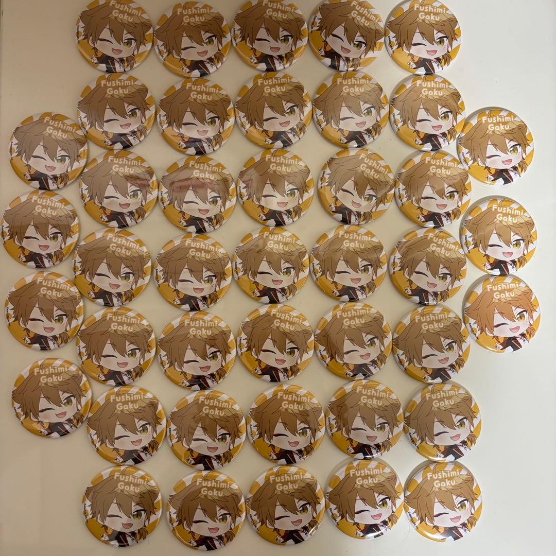 伏見ガク にじさんじ ぷち 缶バッジ 42個セット