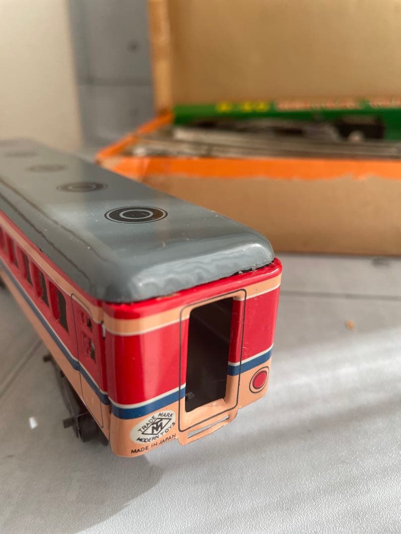 R-30 CENTRAL TRAIN SET日本製マスダヤオールブリキゼンマイ駆