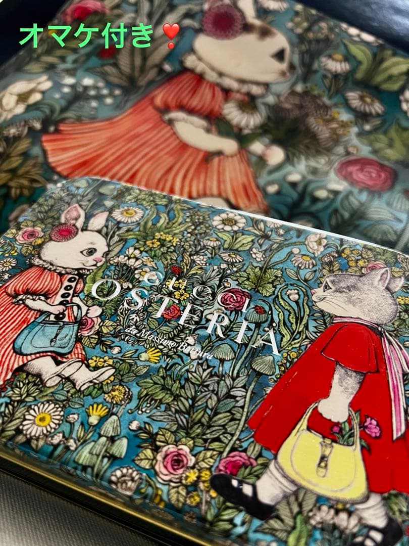 新品未開封⭐️GUCCIコラボ❣️ 　　 オステリアクッキー缶❷