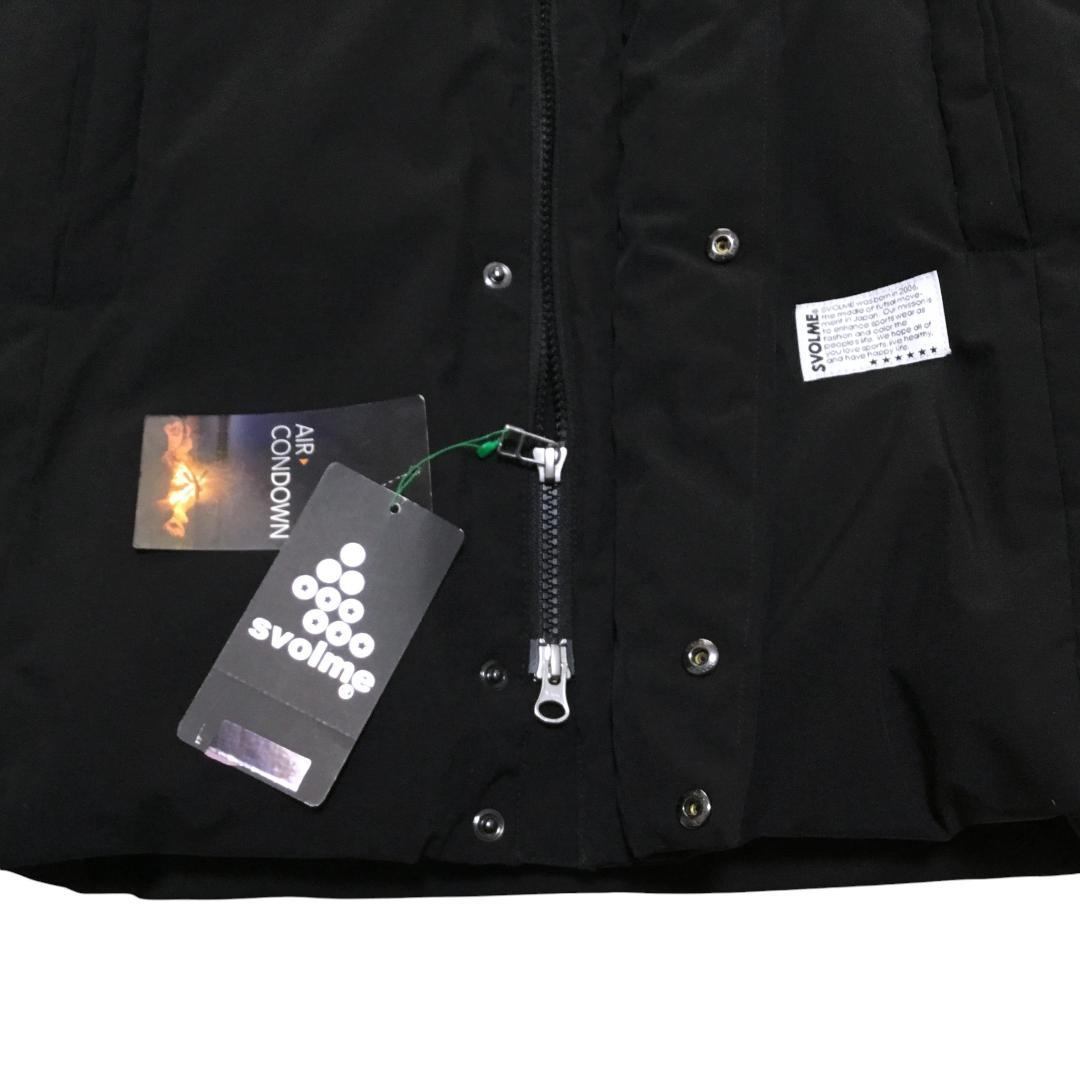 定価3万 SVOLME AIR CONDOWN 中綿ジャケット スボルメ S 黒