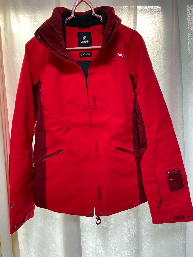 ゴールドウィン Gore-Tex 赤 スキーウェア