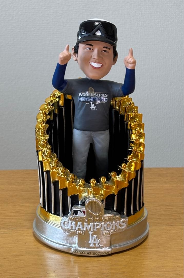 大谷翔平 2024 ワールドシリーズ優勝 ファナティクス限定 ボブルヘッド