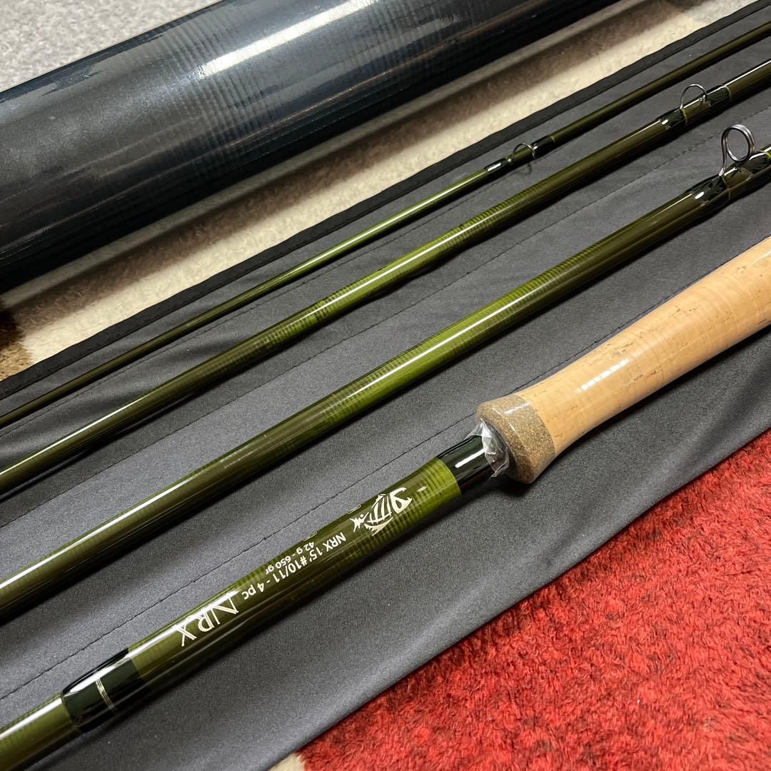名竿 G•LOOMIS Gルーミス NRX 15ft #10/11 フライロッド