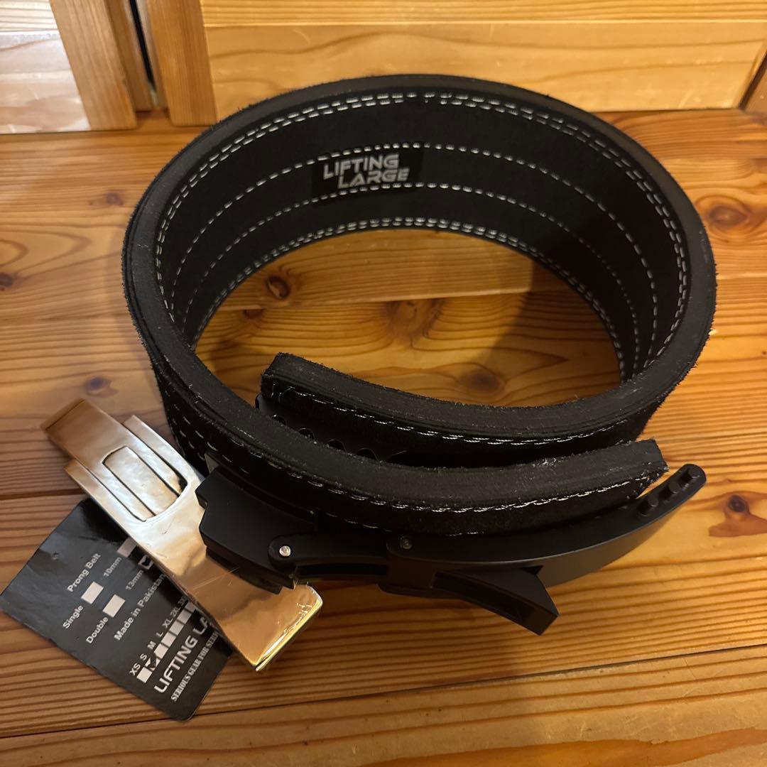 LIFTING LARGE トレーニングパワーベルトアジャスタブルバックルIPF