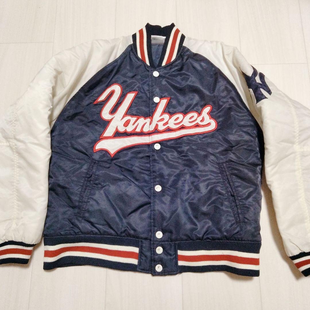 オールドヤンキース　Majestic NYヤンキース スタジャン 160