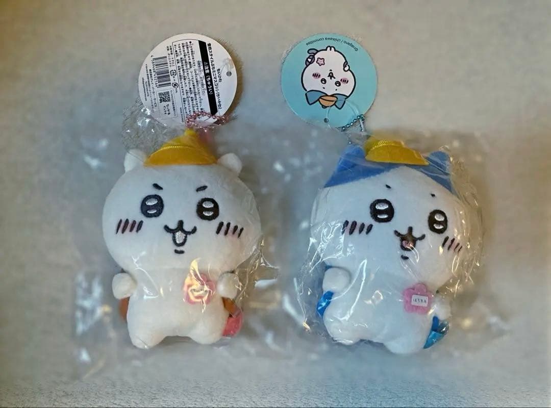 ちいかわ ハチワレ 登校スタイル マスコット 2個セット