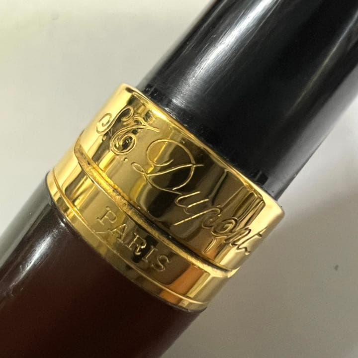 S.T.Dupont エス テー デュポン 万年筆 タートイズ シェル 漆仕上げ