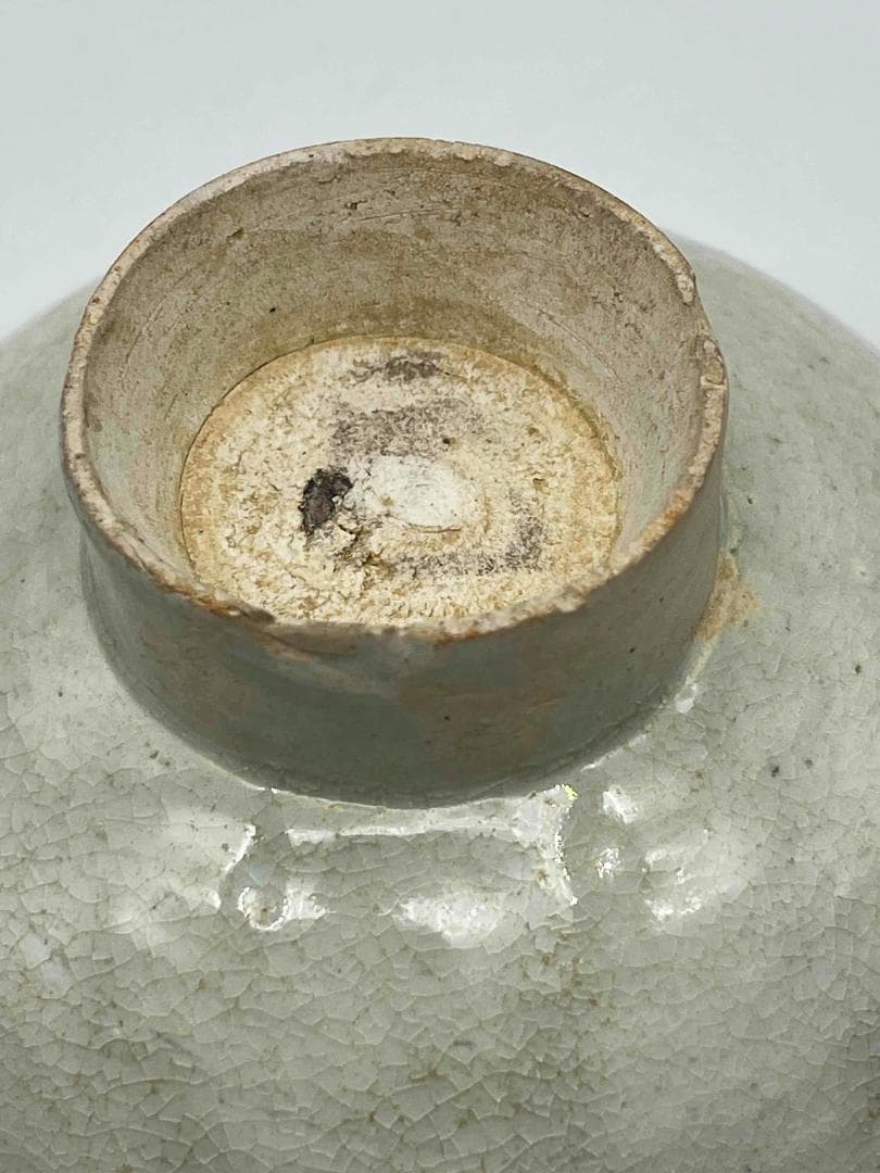 宋時代　定窯　白磁高足鉢　茶碗　景徳鎮　唐物　古賞物(C-66)