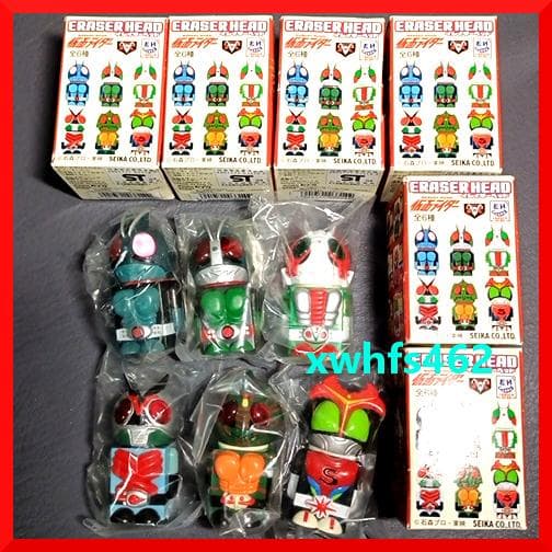 仮面ライダーイレイザーヘッド 6種 旧1・2号 V3 X アマゾン ストロンガー