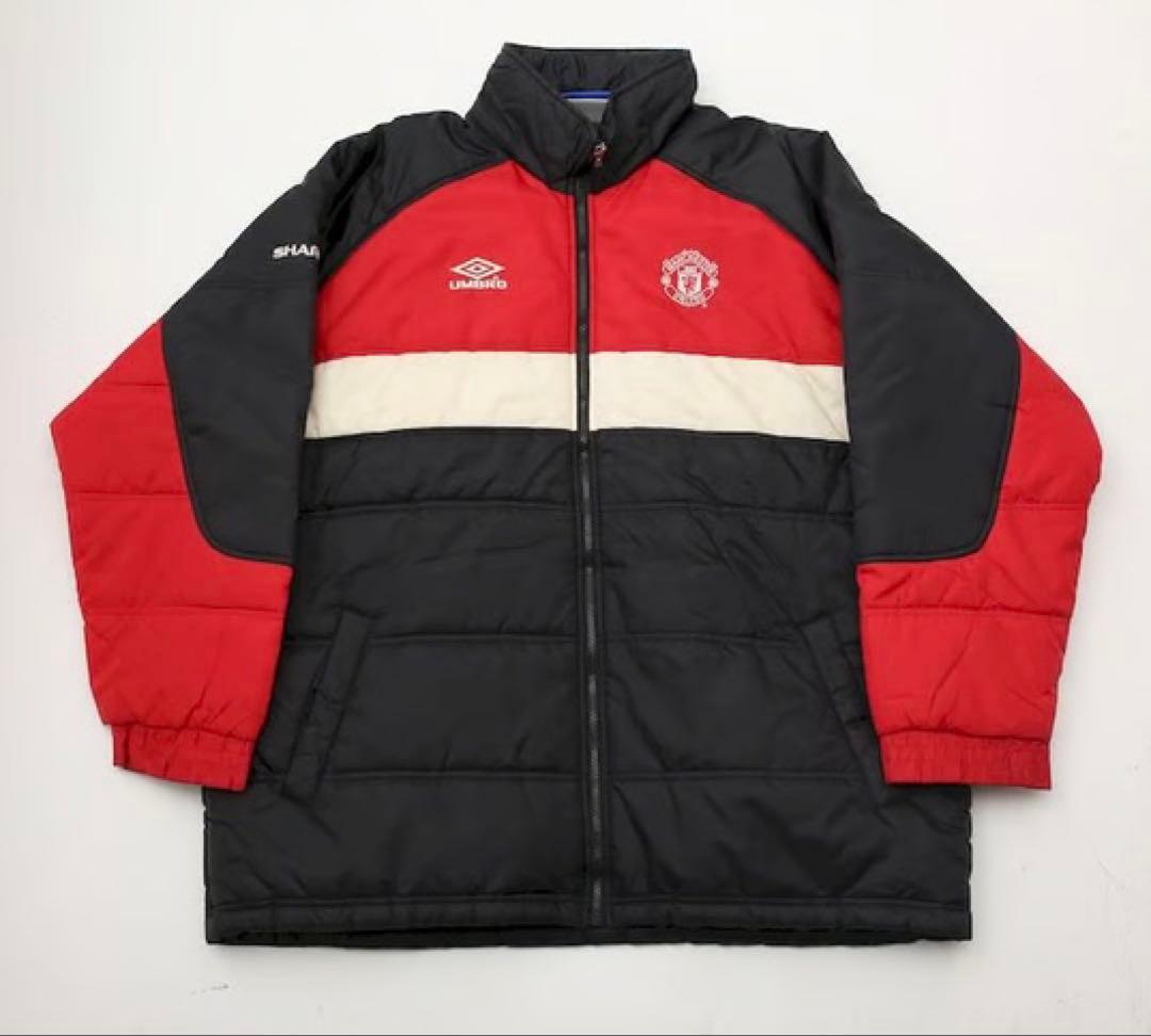 90s アンブロ umbro マンチェスターユナイテッド ダウンジャケット