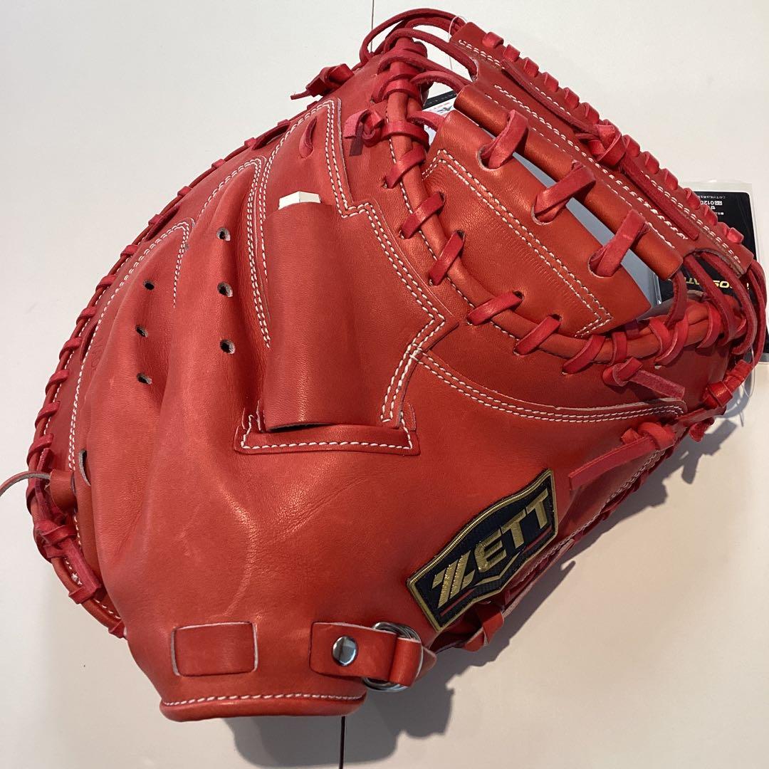 新品 ZETT 硬式キャッチャーミット プロステイタス 右投げ
