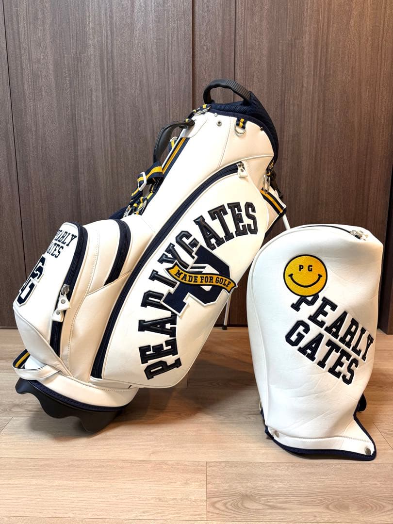 【美品】PEARLY GATES パーリーゲイツ★完売品★スタンドキャディバッグ