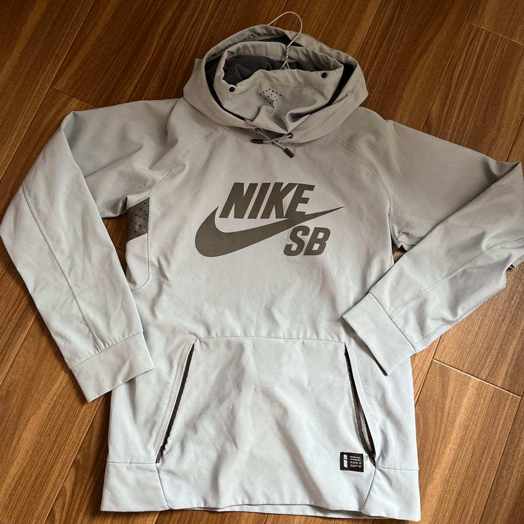 NIKE SB エニグマ（S）フード付きウェア ライトグレー