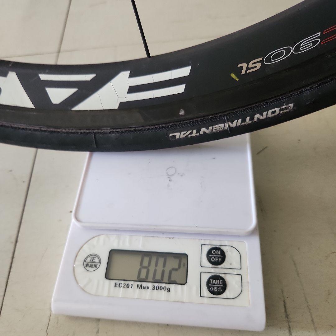EASTON EC90SLカーボンホイール　1300g台