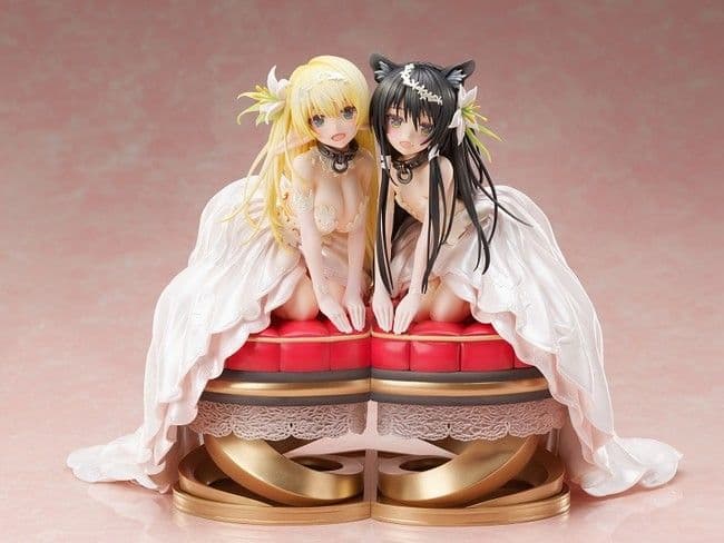 フリュー 異世界魔王と召喚少女の奴隷魔術Ω ウエディングドレス セット