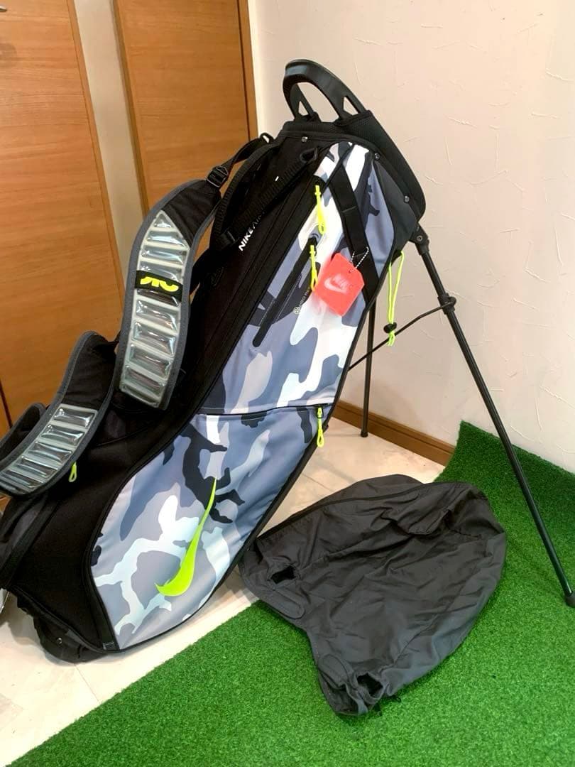 美品　ナイキ　NIKE エアースポーツ　スタンド　キャディバッグ　迷彩　カモ