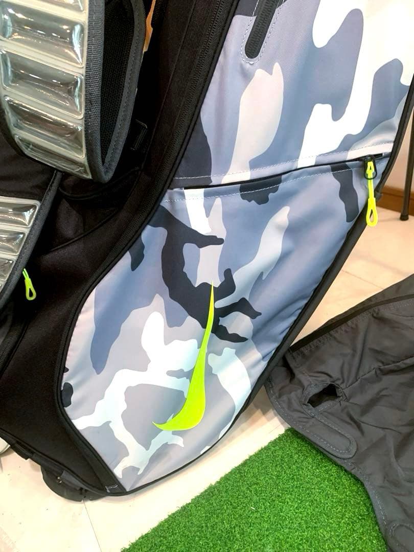 美品　ナイキ　NIKE エアースポーツ　スタンド　キャディバッグ　迷彩　カモ