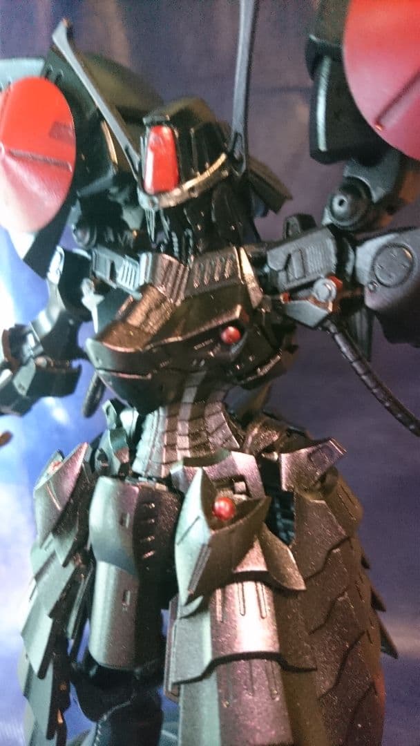 ボークス IMS 1/100 ファイブスター物語 黒騎士 塗装済完成品