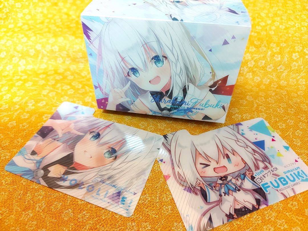 白上フブキ 風林火山 ホロライブ　デッキケース　スリーブ　未使用品