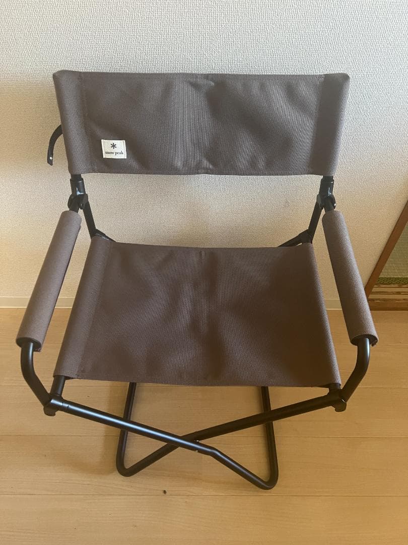 （美品） peak FDチェア ブラウン　（B）