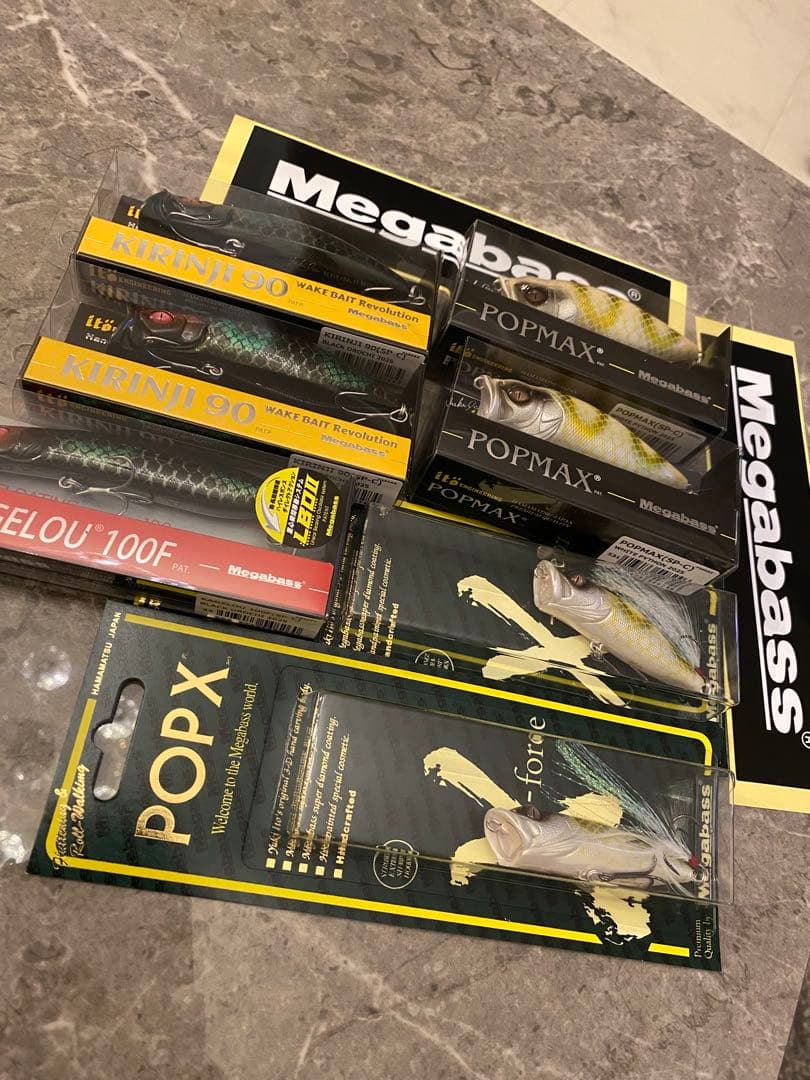 【新品未開封】Megabass エキシビジョン限定カラー 7点