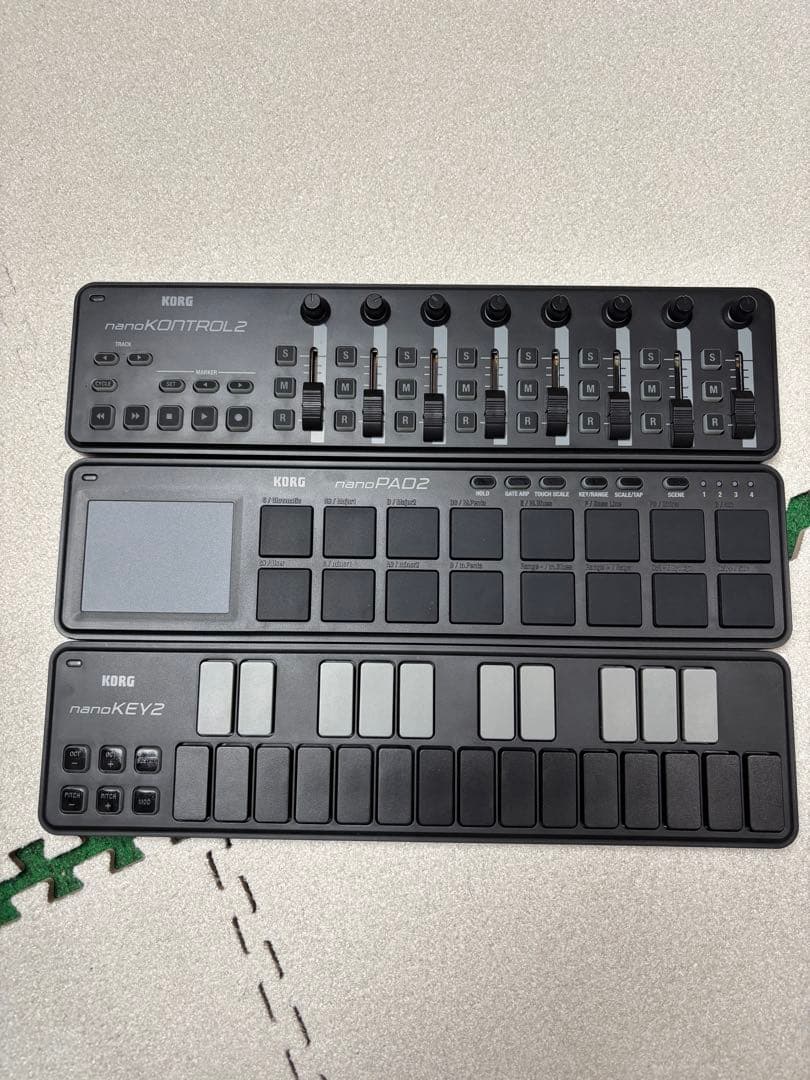 KORG nano シリーズ KEY2 PAD2 KONTROL2 ケース付