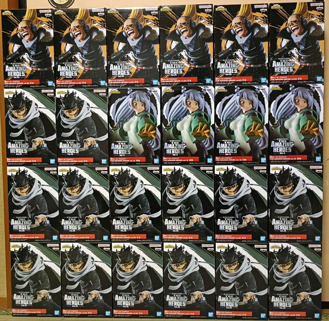 僕のヒーローアカデミア The Amazing Heroes フィギュア 24個
