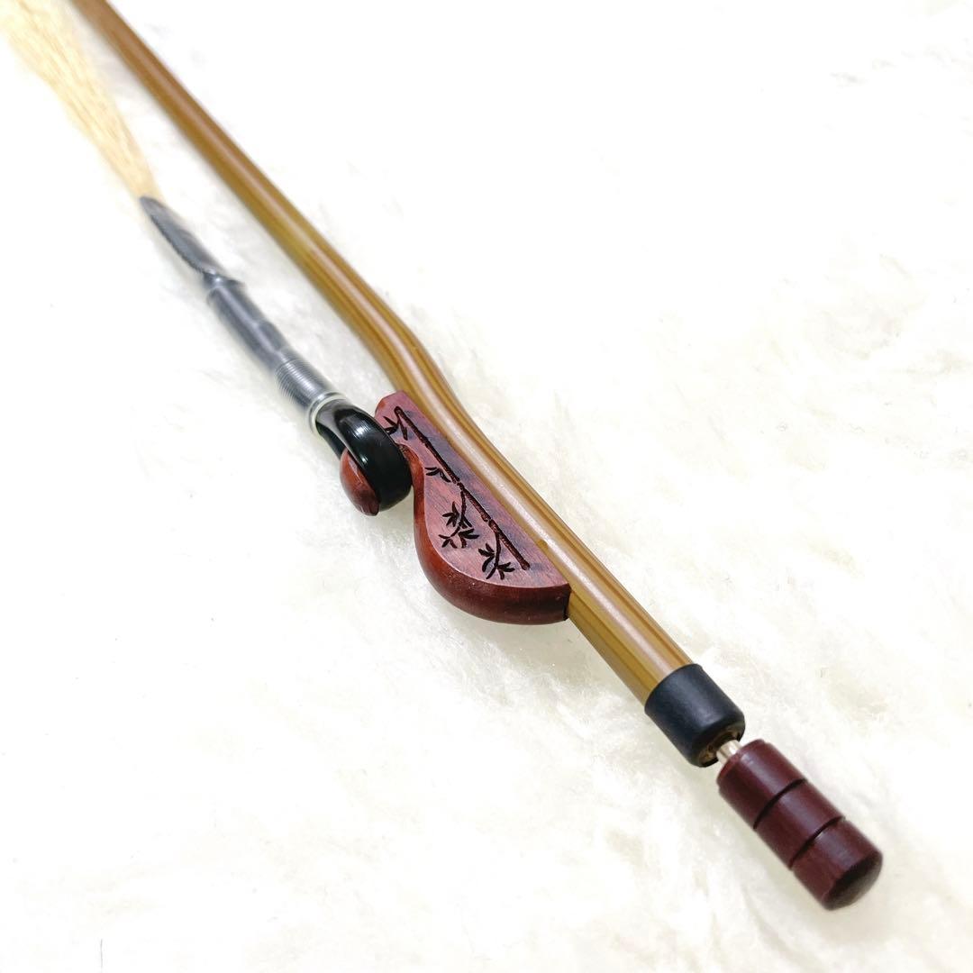 【状態良品✨】古月琴坊 ER-400 二胡 紅木 ニシキヘビ皮 セミハードケース