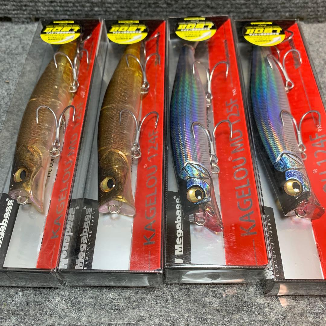 メガバス　カゲロウ124F MD125F 4個セット