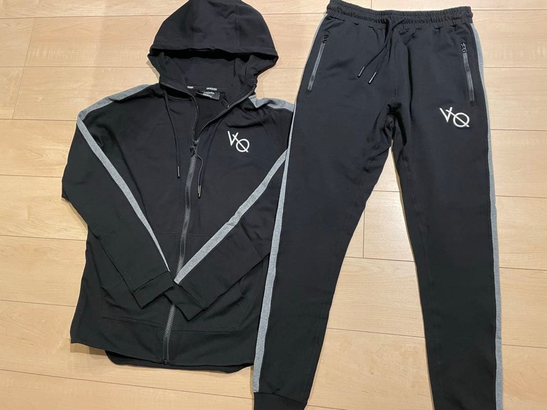 vanquish fitness パーカー　ジョガーパンツ