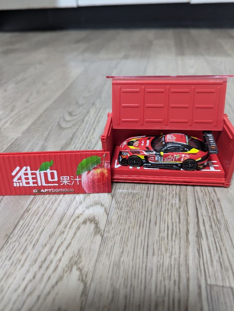 ミニカー スポーツカー風 専用ケース付き