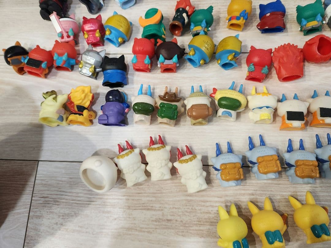 妖怪ウォッチ　指人形　ソフビ　まとめ売り　83体　エンマ　ぬらりひょん　カイラ