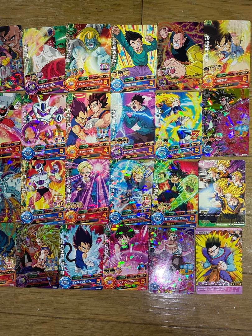 ドラゴンボールヒーローズ 他 まとめ売り 156枚セット キラ多数