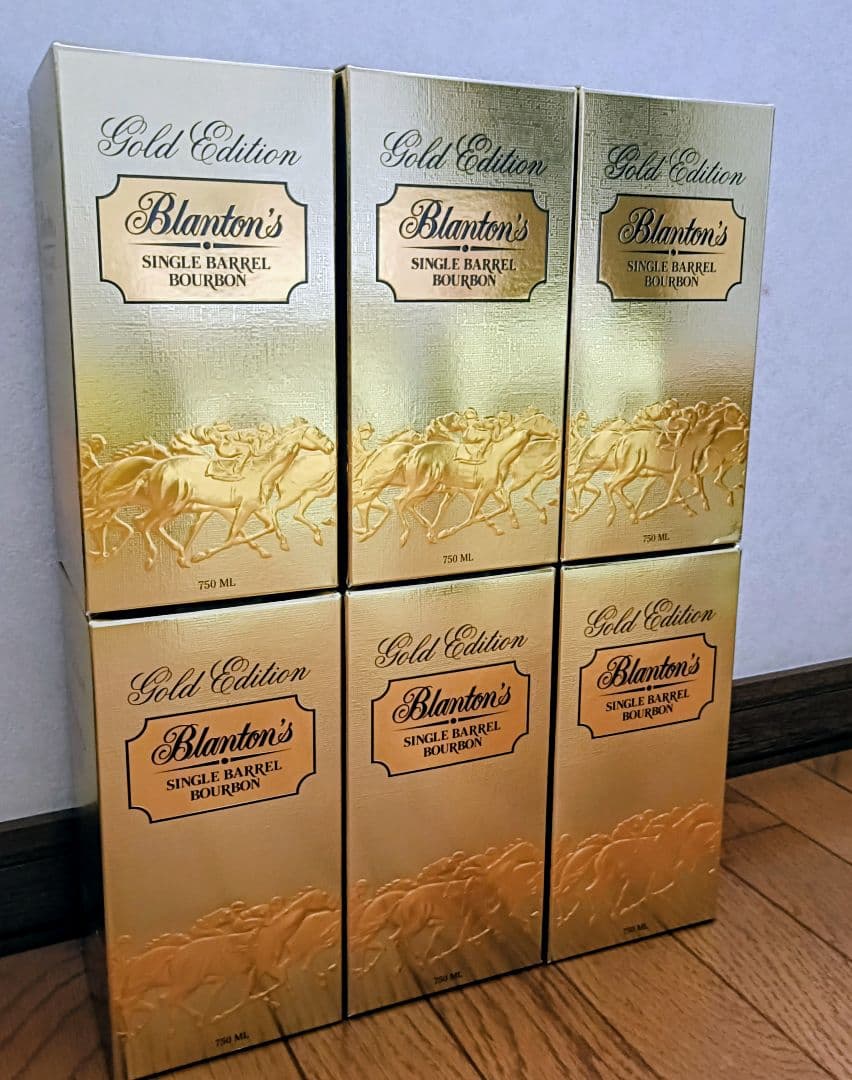 宝酒造 ブラントン ゴールド Blanton Gold ③ 　6本