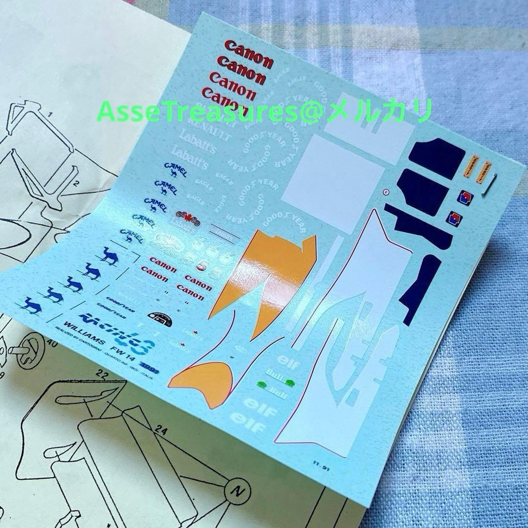 当時モノ Racing43 1/43 ウィリアムズ・ルノー FW14B