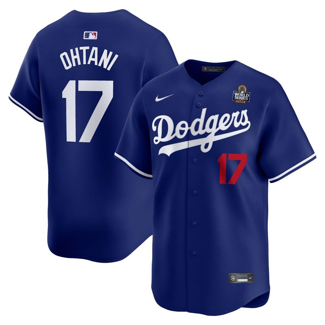 【正規品】 大谷翔平　ユニフォーム　ブルー　World Series US M