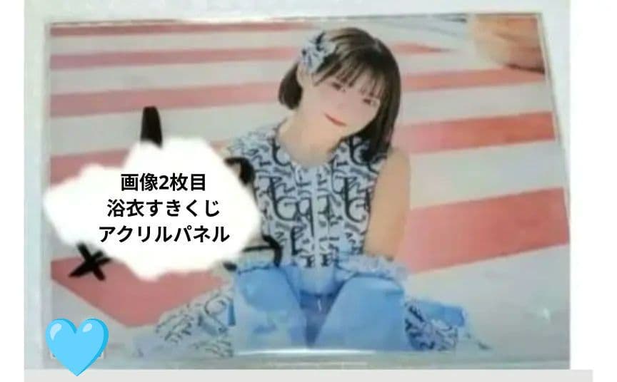 CANDY TUNE福山梨乃 直筆サイン入り アクリルパネル