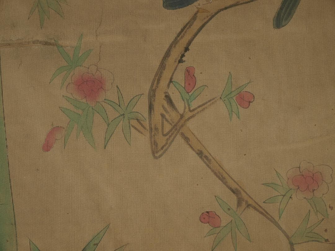 中国古美術 清時代の人物図　肉筆絵　激安骨董品 BD276A13-2