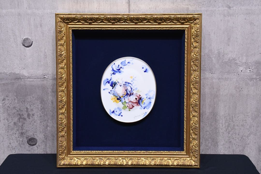 AKK172 本物保証 マイセン ハインツ・ヴェルナー 薔薇のブーケ プラーク