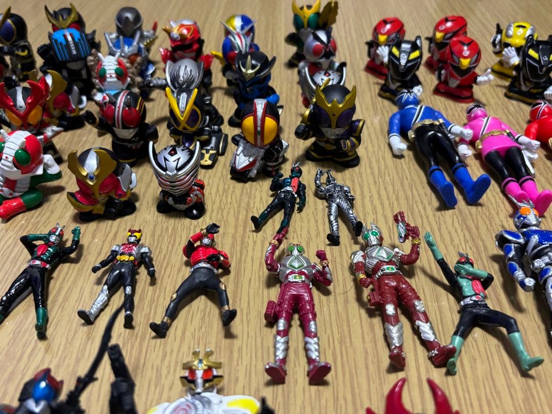 【限定値下げ】仮面ライダー 特撮 戦隊モノ フィギュア 指人形 まとめ売り