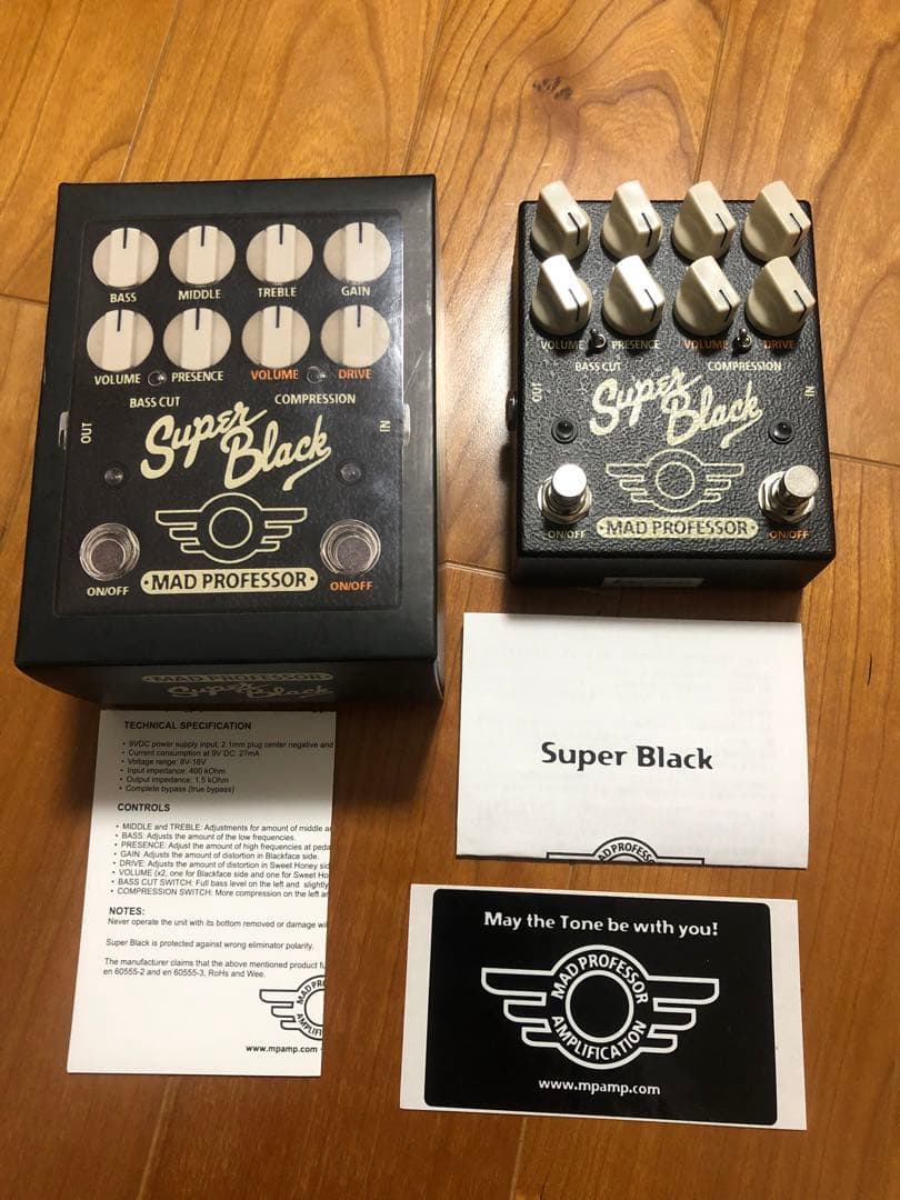 ギター MAD PROFESSOR SUPER BLACK FAC