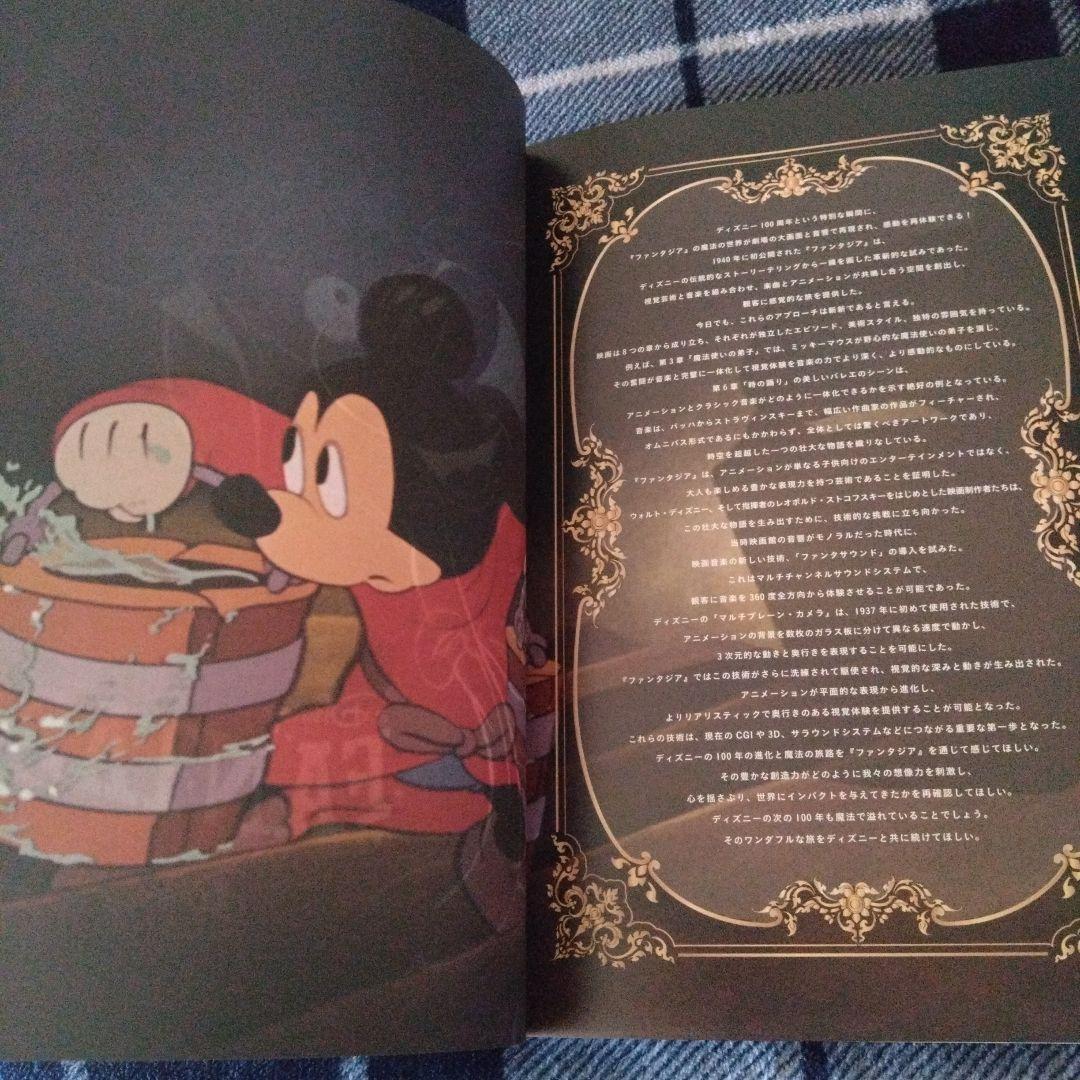 【 Disney FANTASIA 】映画パンフレット + 缶バッジ